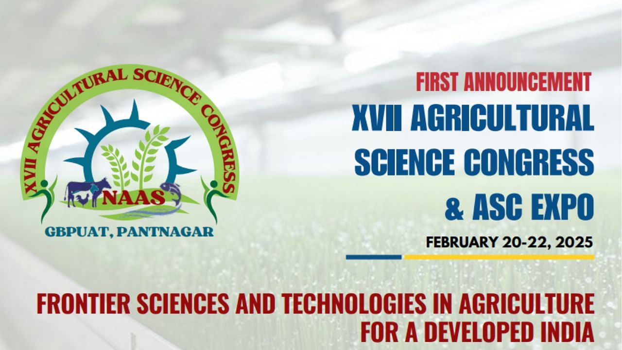 XVII Agricultural Science Congress: Advancing Frontier Science and ...