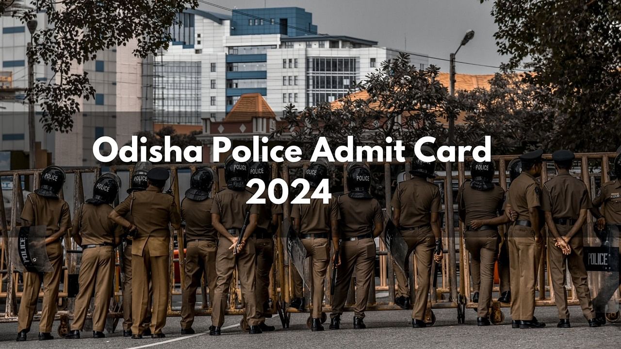 Odisha Police Junior Clerk Admit Card 2024 Set to Release Today at odishapolice.gov.in