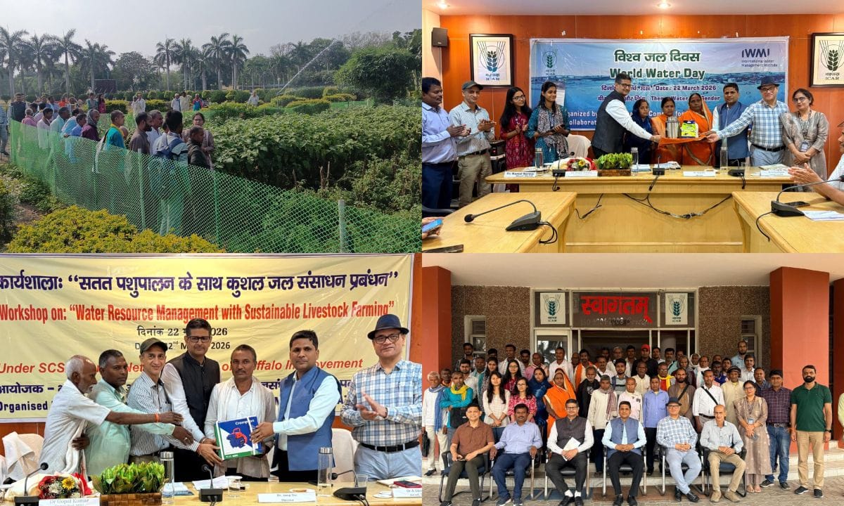 Gender Inclusivity Takes Centre Stage on World Water Day 2026 at ICAR-RCER, Patna