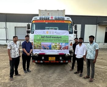 Agrivartan FPO from Indapur Exports Bananas to Dubai