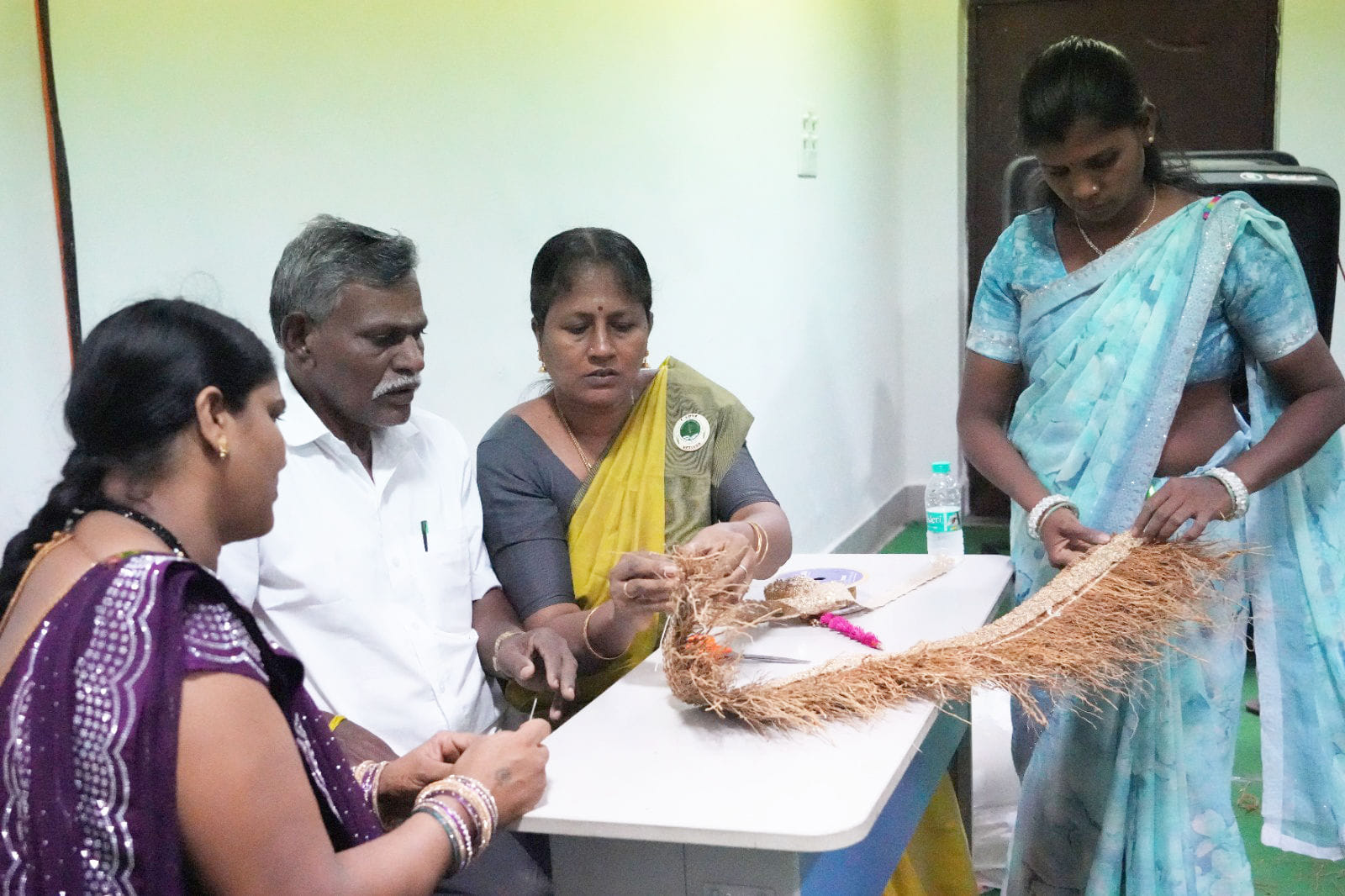 Vetiver Craft Training at Chhattisgarh Tribal Local Health Traditions and Medicinal Plants Board