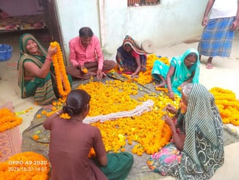 Ambuja Foundation and HDFC Bank Partner to Adopt Sustainable Floriculture based Livelihoods in Rural Varanasi