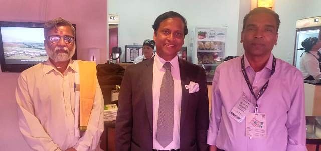 Mr Ashok Das, Ambassador of India in Brazil and Shri Venugopal Badaravada, Member of General Council, Government of India National Livestock Mission Ministry of Agriculture & Farmers Welfare