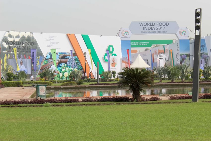 Entrance of the magnificent event at India Gate