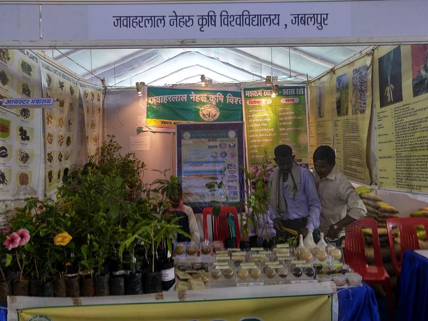 Krishi Jagran covering and interacting with farmers in Krishi Uday at Jawaharlal Nehru Krishi Vishwa Vidyalaya, Jabalpur, Madhya Pradesh on 14th to 16th October 2019.