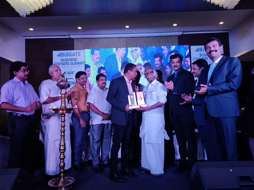 M C Dominic, Managing Director, DSR Agri Media and Editor in Chief of Krishi Jagran and Agriculture World is presented Media Entrepreneurship Excellence Award by Minister for Ports, Museums, Archaeology and Archives, Government of Kerala at a function held at Thiruvananthapuram, Kerala. The award is constituted by BiSGATE, one of the leading entrepreneurship promotion platforms of Kerala.
The judging committee commented the efforts of M C Dominic for being the voice of Indian farmers for the last 25 years as praiseworthy. The committee admired him for publishing agriculture magazines in 12 languages that reaching to more than one crore people.