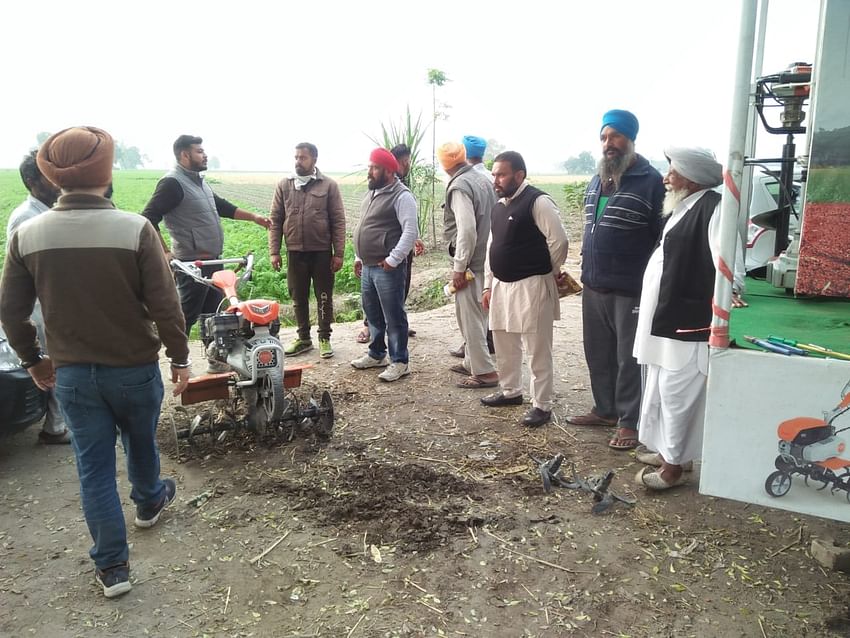 STIHL -Live Road Show and promotion of products to the progressive farming community in Punjab by Krishi Jagran Team.