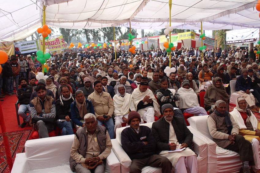 Kisan Diwas celebrations with Krishi Jagran at Bulandshahr, Uttar Pradesh