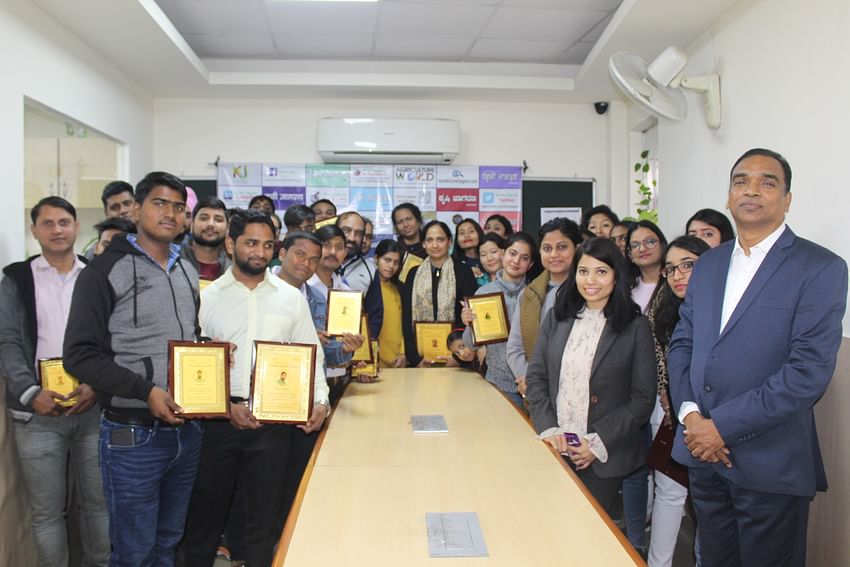 Outstanding Achievement Award 2019 Celebration in Krishi Jagran, New Delhi