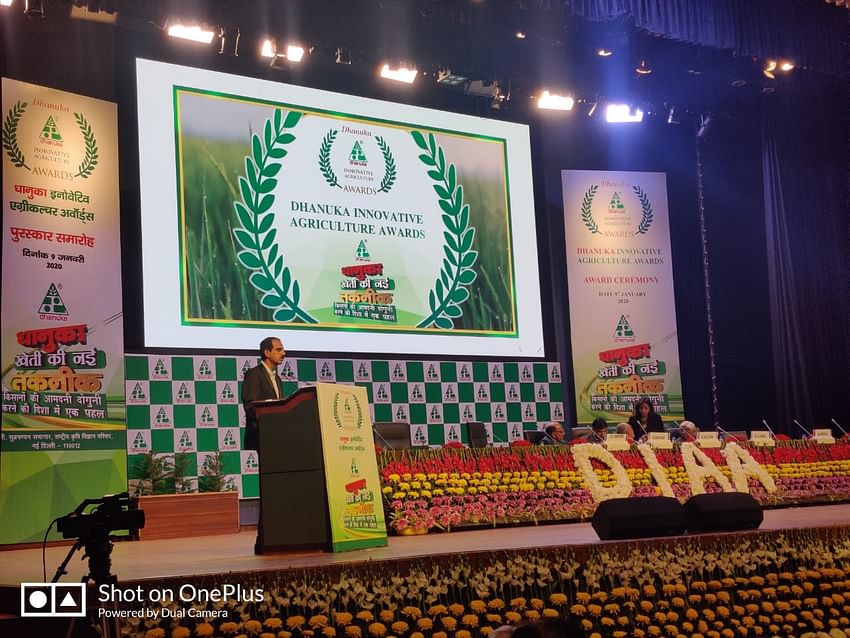 Dhanuka Innovative Agriculture Award Ceremony at NASC Complex, New Delhi