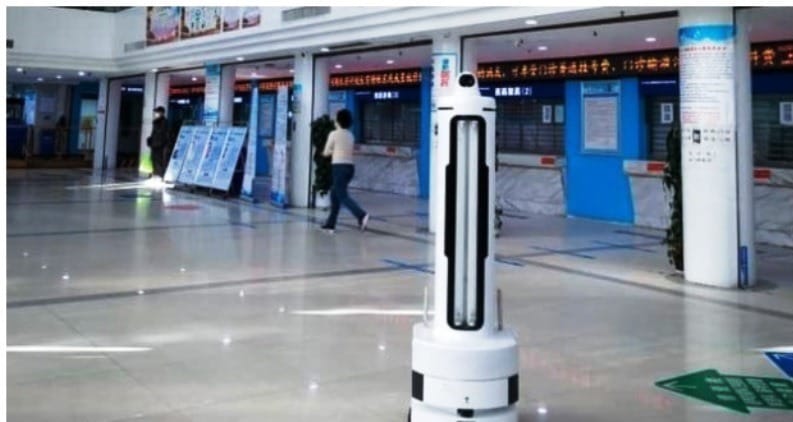 Robots that Kill Viruses