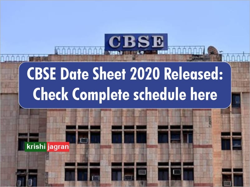 CBSE Board Class 10, Class 12 Remaining Exam Date Sheet 2020 HIGHLIGHTS ...