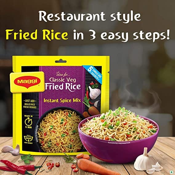 Mazgi Rice MAGGI introduces new range of Fried Rice for just Rs. 50