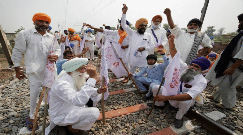 Farmers Nationwide 'Rail Roko Andolan' Today; Security Tightened at ...