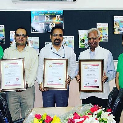 Krishi Jagran ISO Certificate Releasing