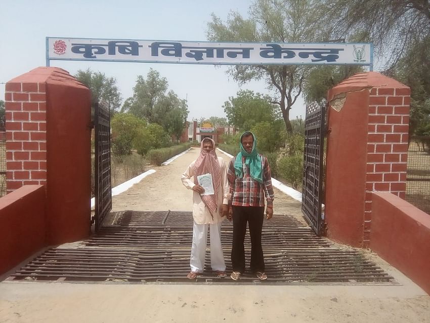 Krishi Jagran visited  to  KVK  Sardarshehr , Churu,  Rajasthan