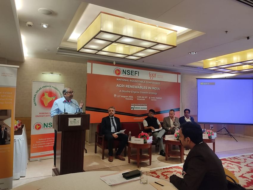 National Solar Energy Federation of India (NSEFI) and Indo-German Energy Forum together organizes the National Roundtable on Agri - Renewables in India