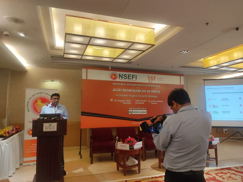 National Solar Energy Federation of India (NSEFI) and Indo-German Energy Forum together organizes the National Roundtable on Agri - Renewables in India