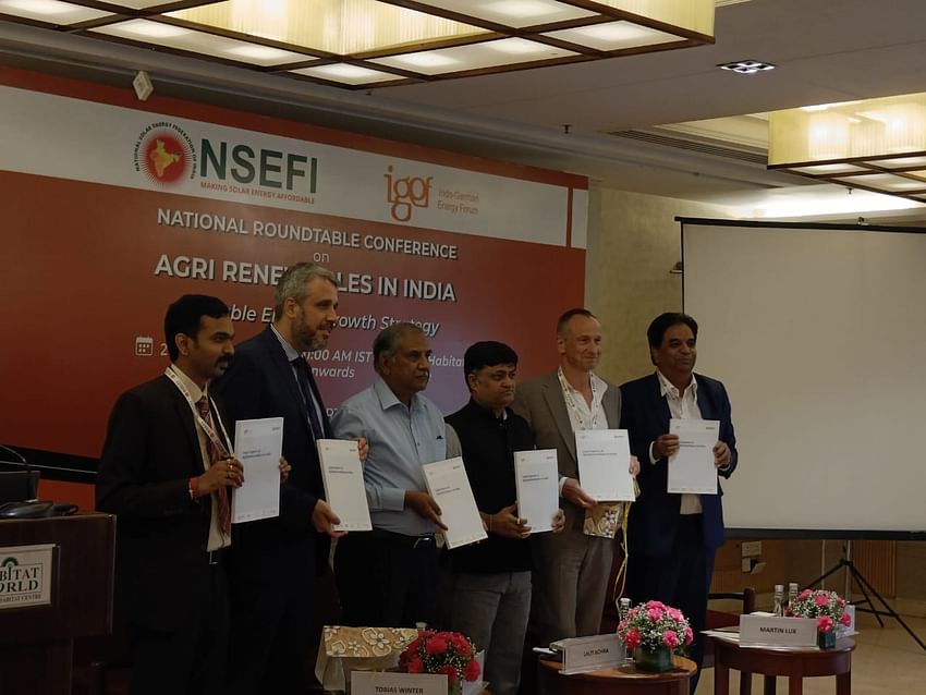 National Solar Energy Federation of India (NSEFI) and Indo-German Energy Forum together organizes the National Roundtable on Agri - Renewables in India