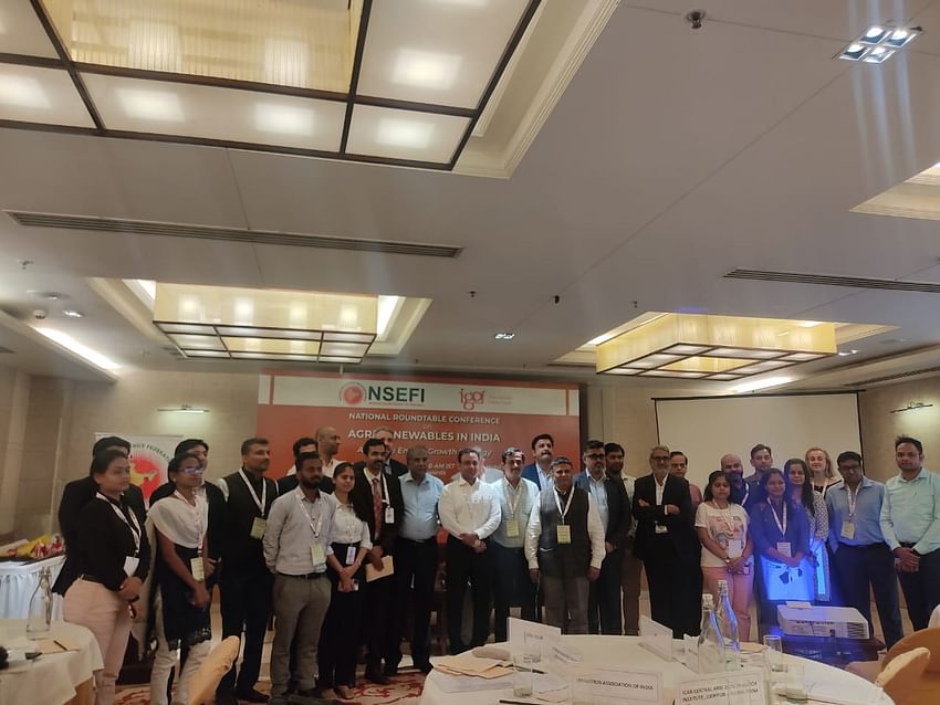 National Solar Energy Federation of India (NSEFI) and Indo-German Energy Forum together organizes the National Roundtable on Agri - Renewables in India