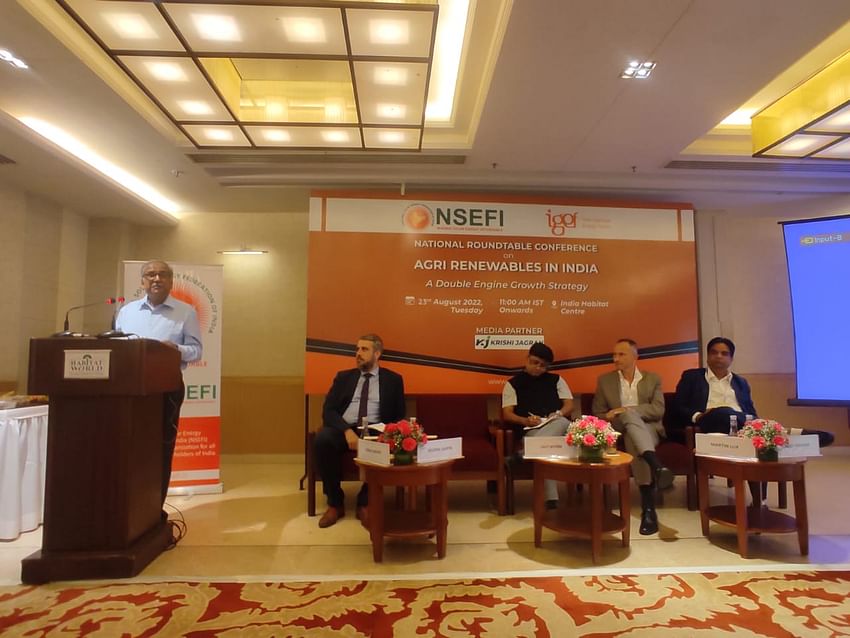 National Solar Energy Federation of India (NSEFI) and Indo-German Energy Forum together organizes the National Roundtable on Agri - Renewables in India