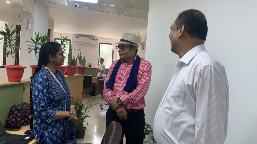 Roger Tripathi a truly global businessman who’s widely traveled across the globe made his presence at KJ Chaupal