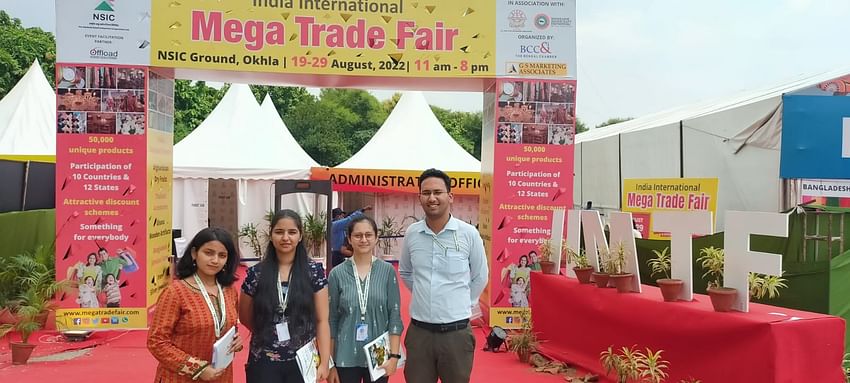 India International Mega Trade Fair showcases a variety of foreign and Indian products