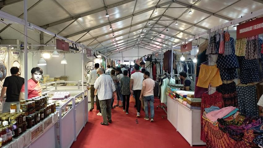 India International Mega Trade Fair showcases a variety of foreign and Indian products