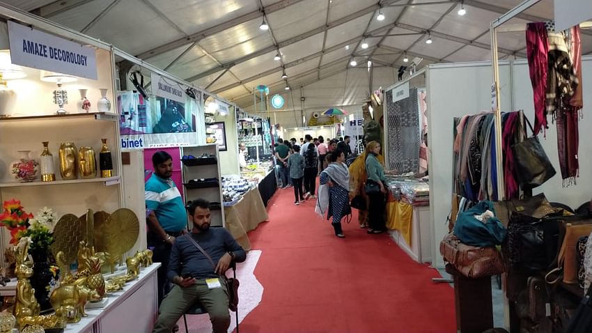 India International Mega Trade Fair showcases a variety of foreign and Indian products