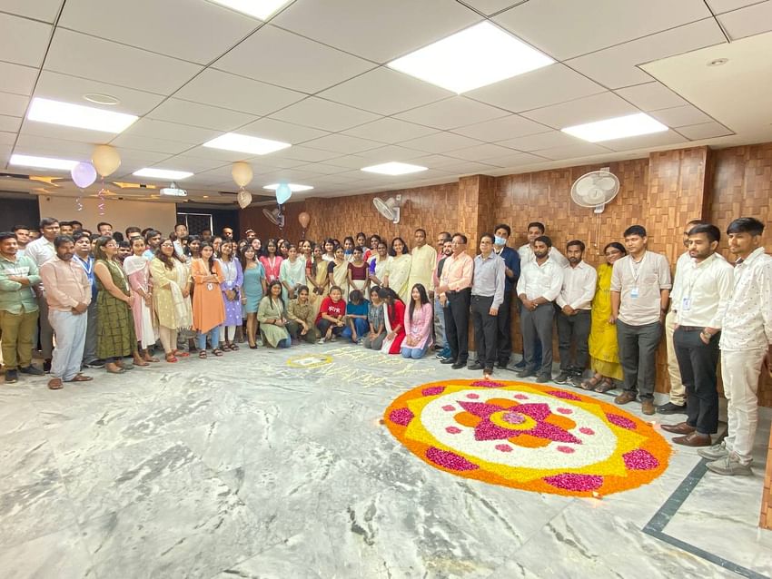 Here’re some of the fun-packed glimpses from the 'Onam' celebration that took place at Krishi Jagran today