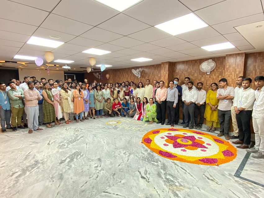 Here’re some of the fun-packed glimpses from the 'Onam' celebration that took place at Krishi Jagran today