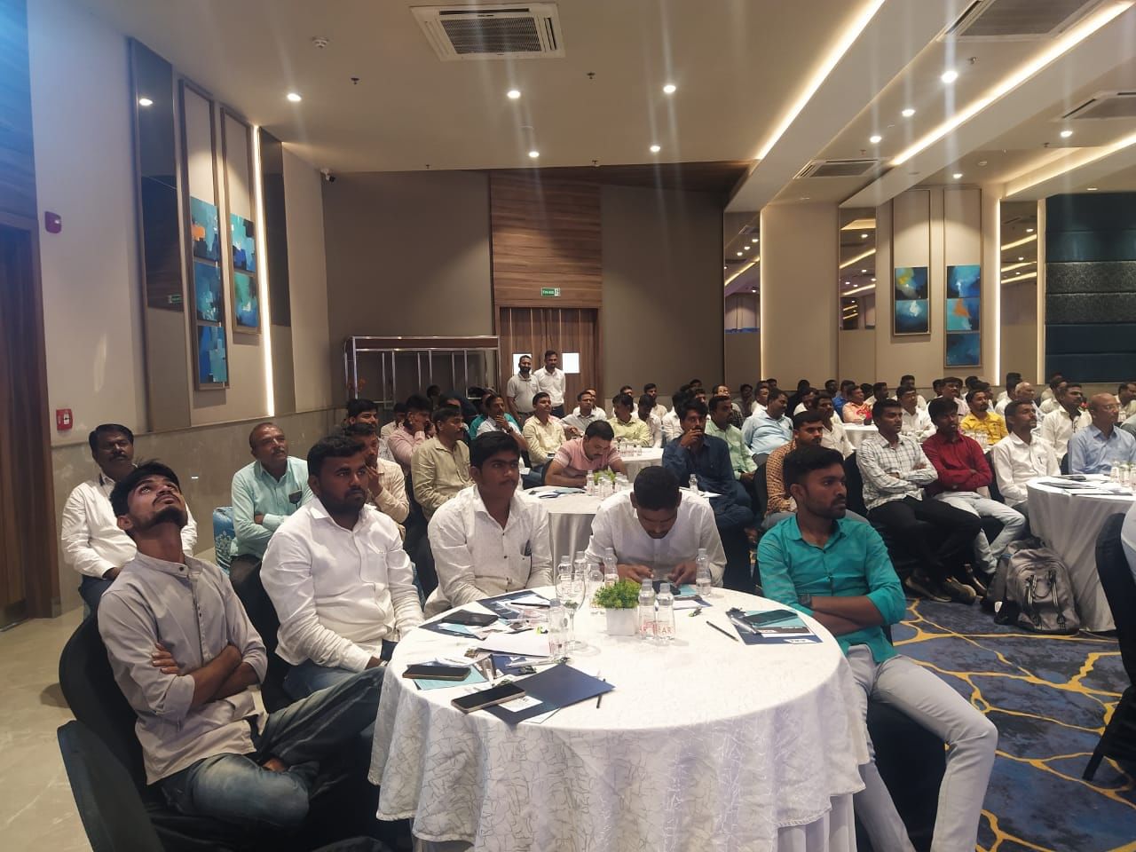 Krishi Jagran Team at the launch of Fertiliser, Water and Soil testing laboratory of Crop Advisor tool by ICL.