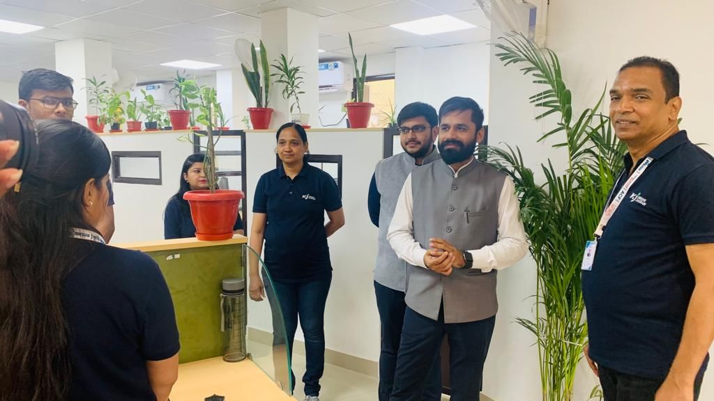 Smit Shah of Drone Federation Of India At KJ Chaupal