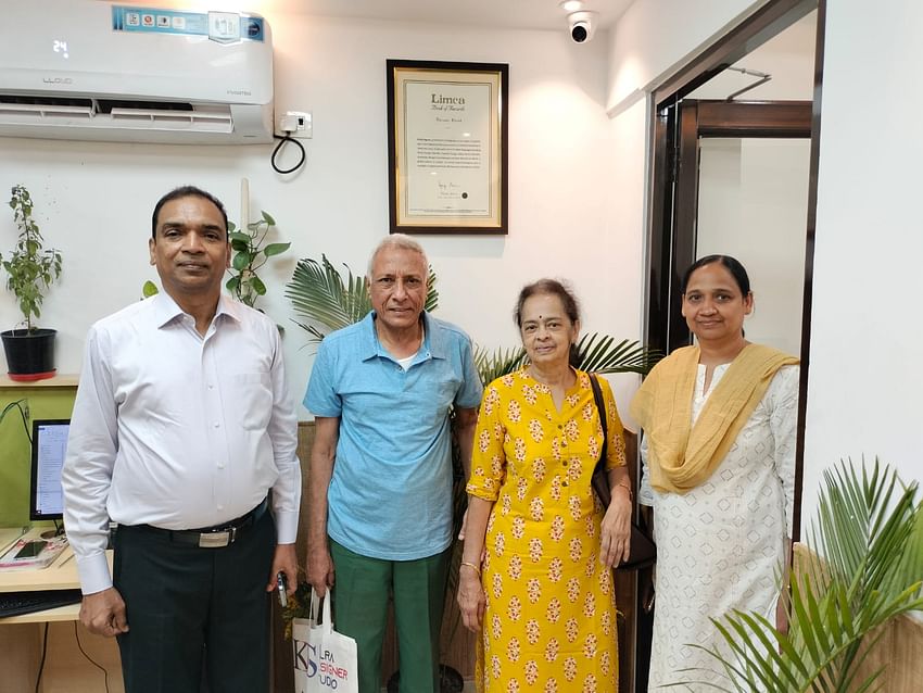 KV Venkateswaran and Geeta Venkateswaran, two veterans visited the Krishi Jagran office