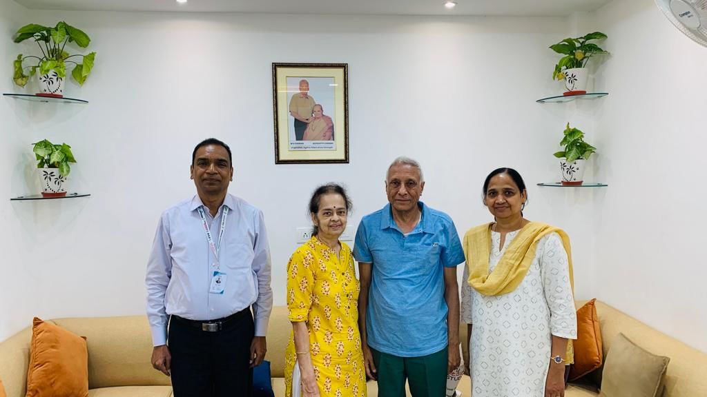 KV Venkateswaran and Geeta Venkateswaran, two veterans visited the Krishi Jagran office