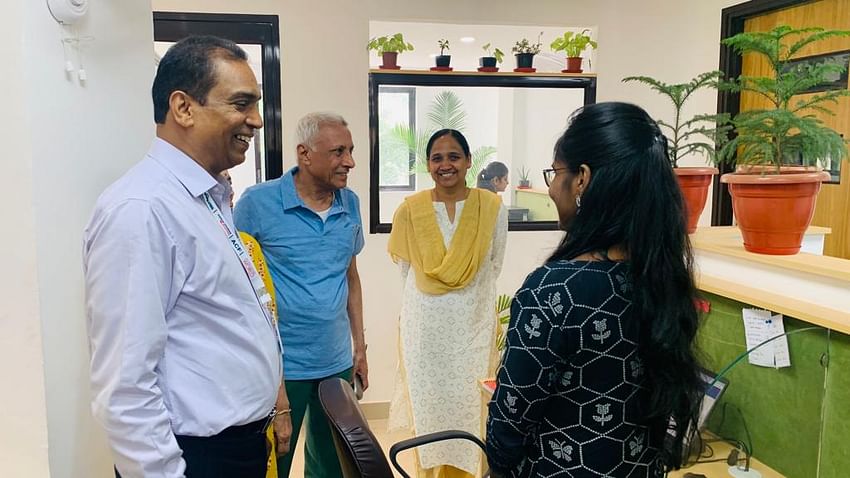 KV Venkateswaran and Geeta Venkateswaran, two veterans visited the Krishi Jagran office