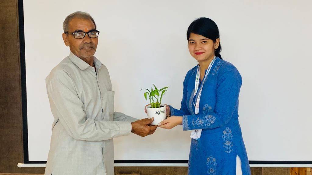 PROGRESSIVE FARMERS AT KJ CHAUPAL: Bijender Singh Dalal