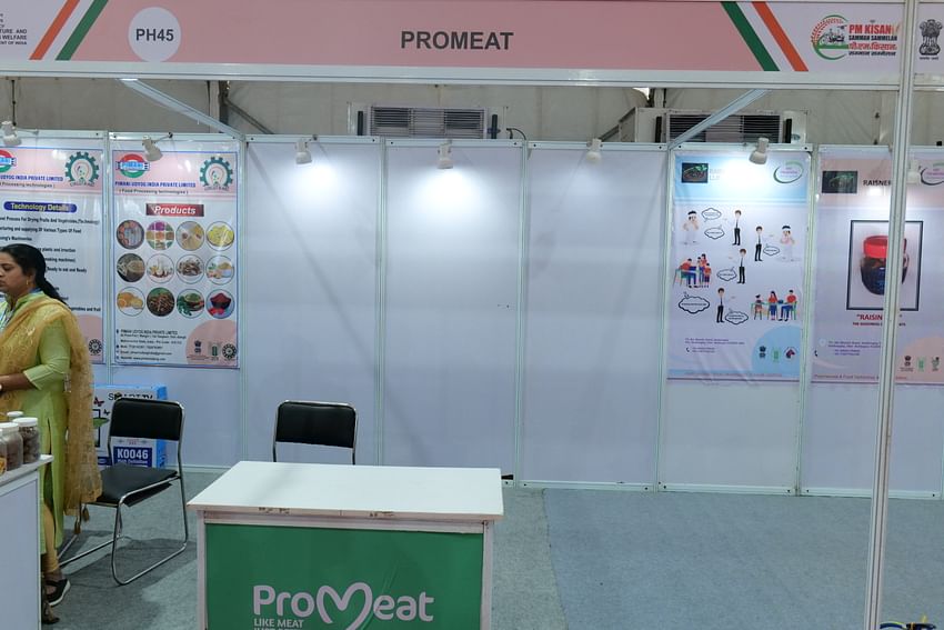 Promeat at PM Kisan Samman Sammelan 2022 at IARI, Pusa in New Delhi.