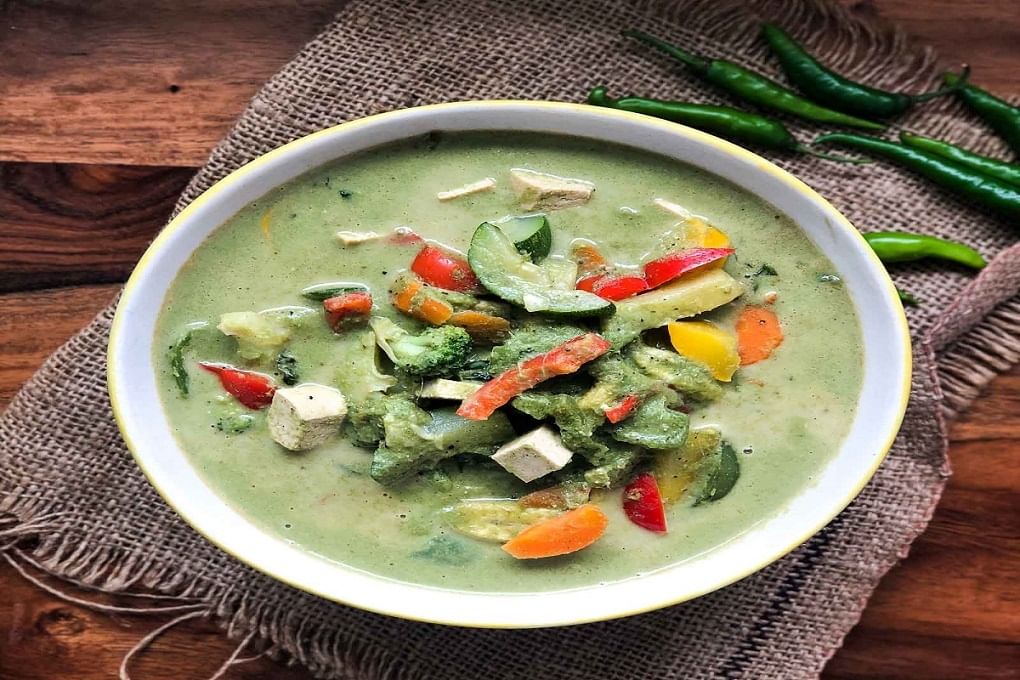 Thai Green Curry with Vegetables Recipe