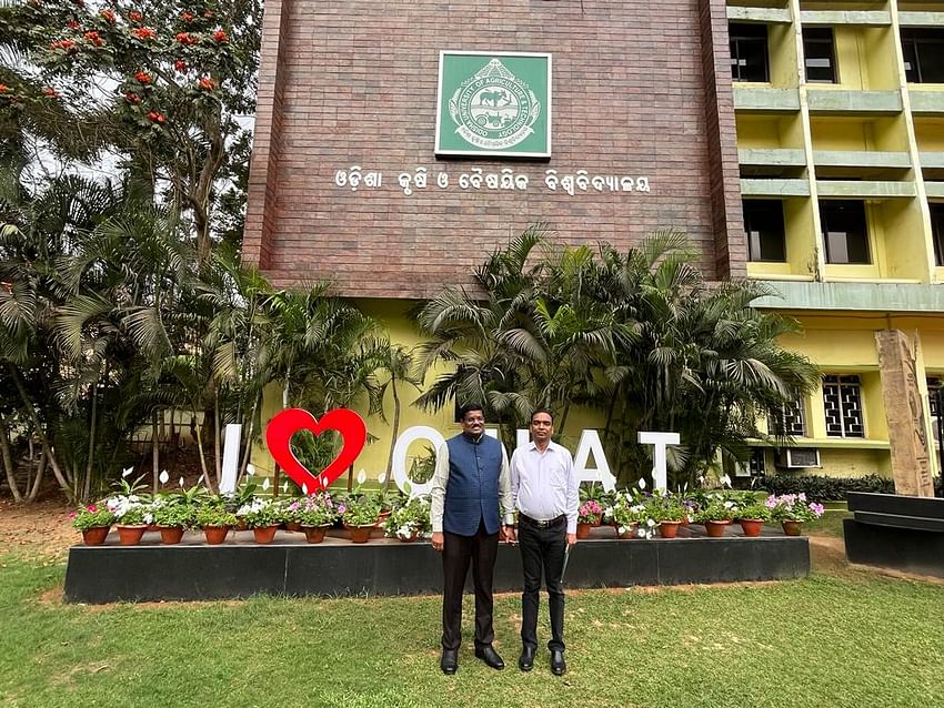 KRISHI JAGRAN TEAM AT ODISHA UNIVERSITY OF AGRICULTURE AND TECHNOLOGY