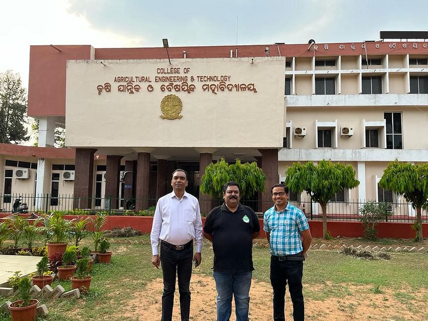 KRISHI JAGRAN TEAM AT ODISHA UNIVERSITY OF AGRICULTURE AND TECHNOLOGY