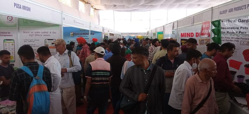 On Day 2 of Pusa Krishi Vigyan Mela, Huge Turnout of Farmers and Visitors!