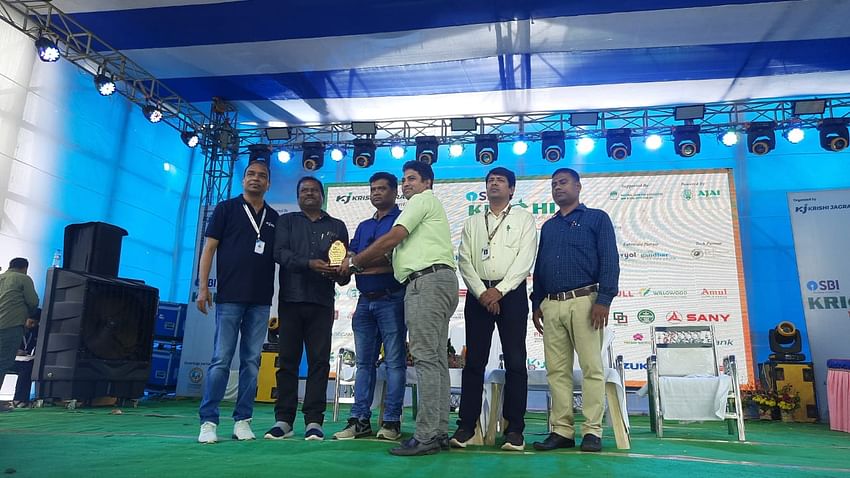 DAY 3: Farmers Honoured for the Contribution to Agriculture at ‘Krishi Sanyantra 2023’ in Odisha