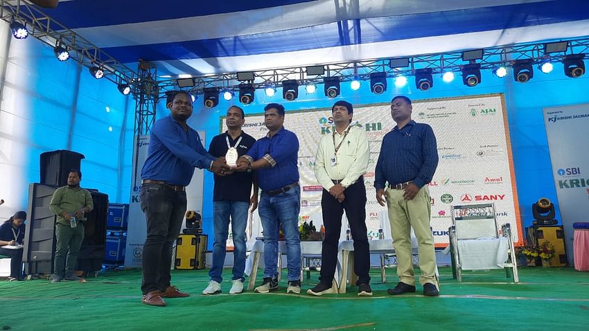 DAY 3: Farmers Honoured for the Contribution to Agriculture at ‘Krishi Sanyantra 2023’ in Odisha