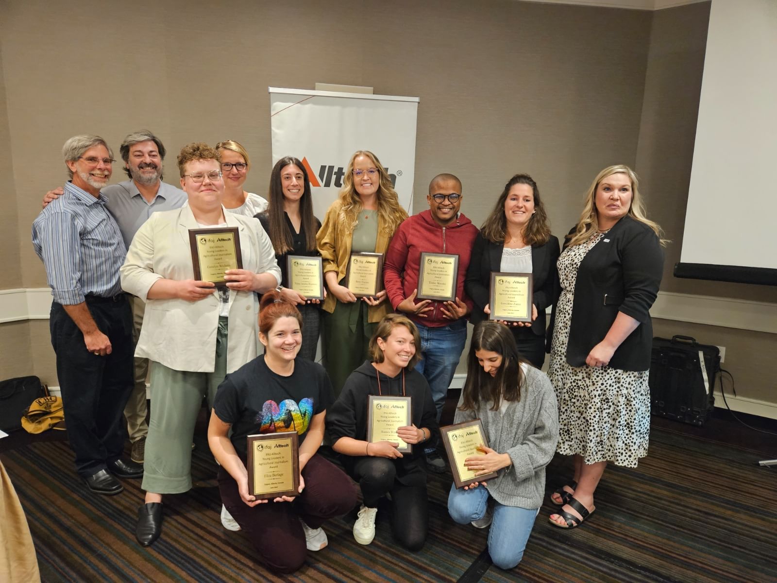 Agriculture Aggregation at the ‘IFAJ Masterclass & Young Leaders' Program in Canada