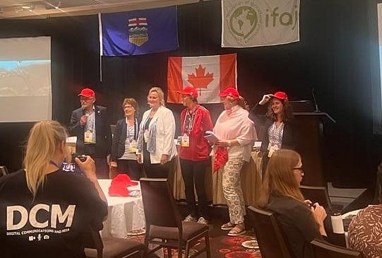 India’s Agriculture Journalist Association of India (AJAI) at the 'IFAJ World Congress' in Canada!