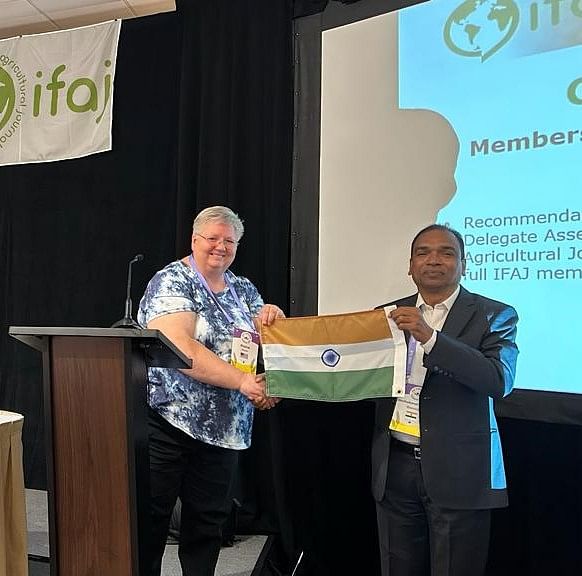 With ‘AJAI’ India Joins as the 61st Member of 'International Federation of Agricultural Journalists (IFAJ) in Canada