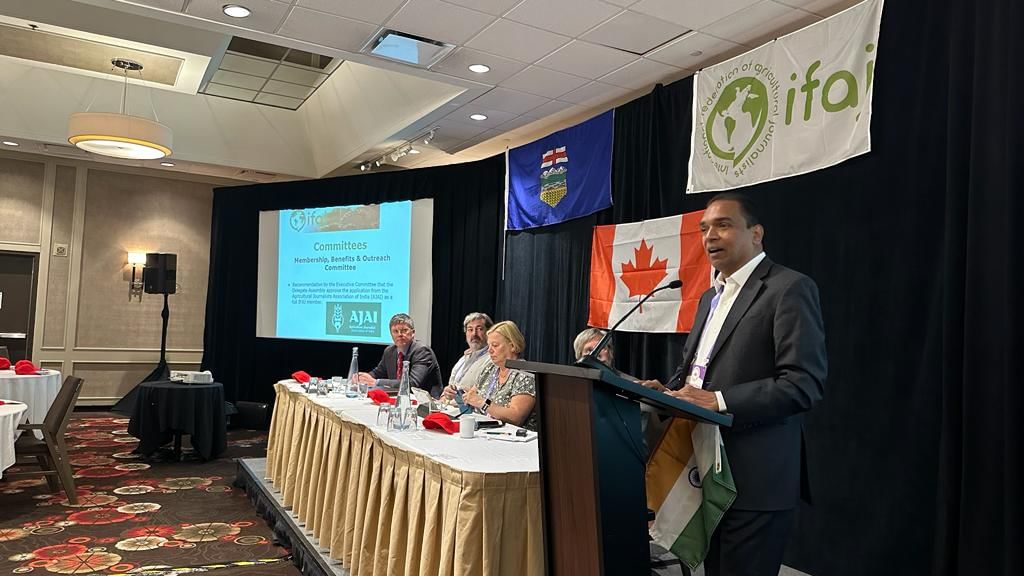 With ‘AJAI’ India Joins as the 61st Member of 'International Federation of Agricultural Journalists (IFAJ) in Canada