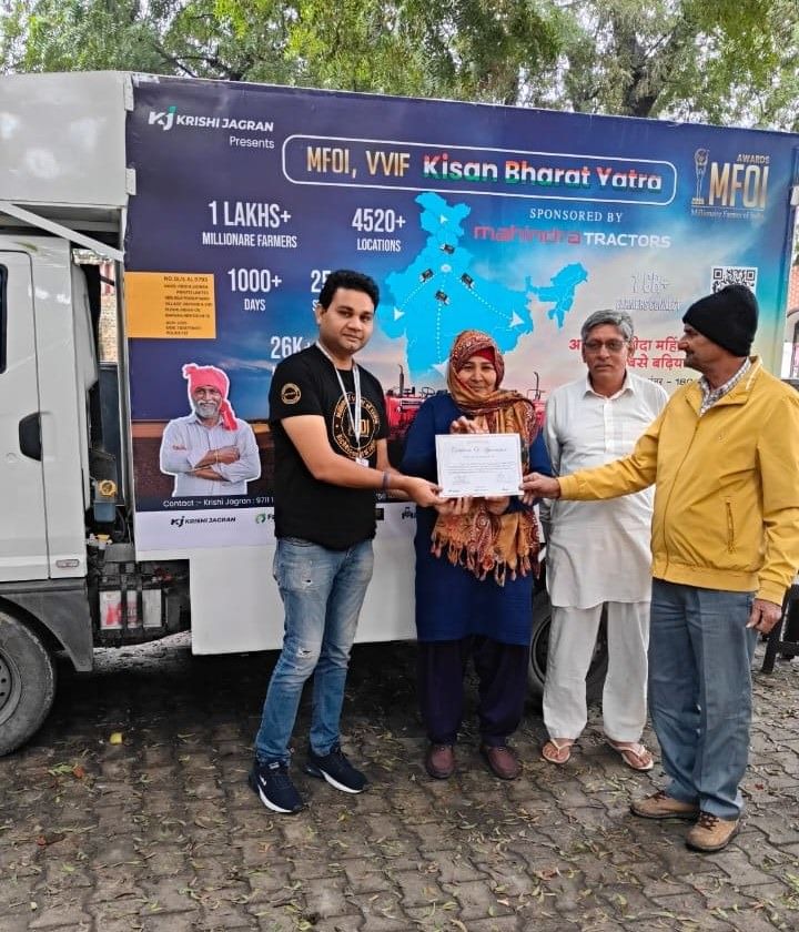 'MFOI, VVIF Kisan Bharat Yatra' from Sonipat, Haryana to Fazilka, Punjab