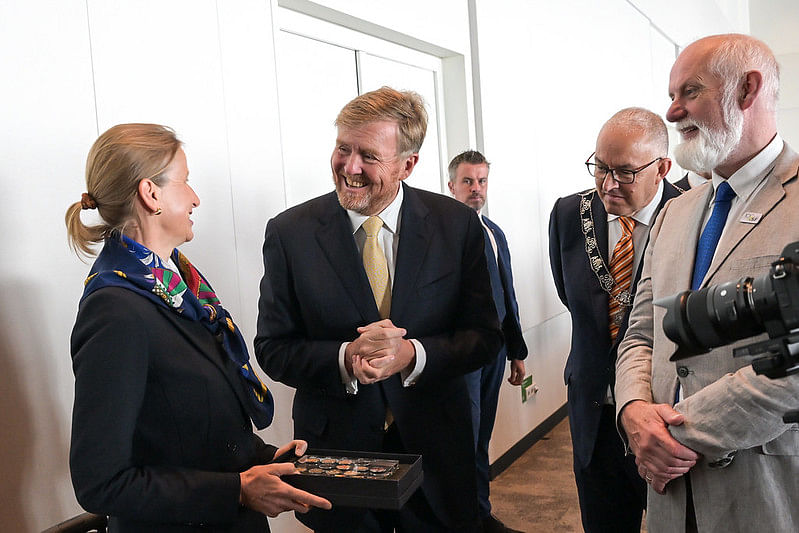 Willem-Alexander, 'King' of the Netherlands at 'ISF World Congress 2024'!